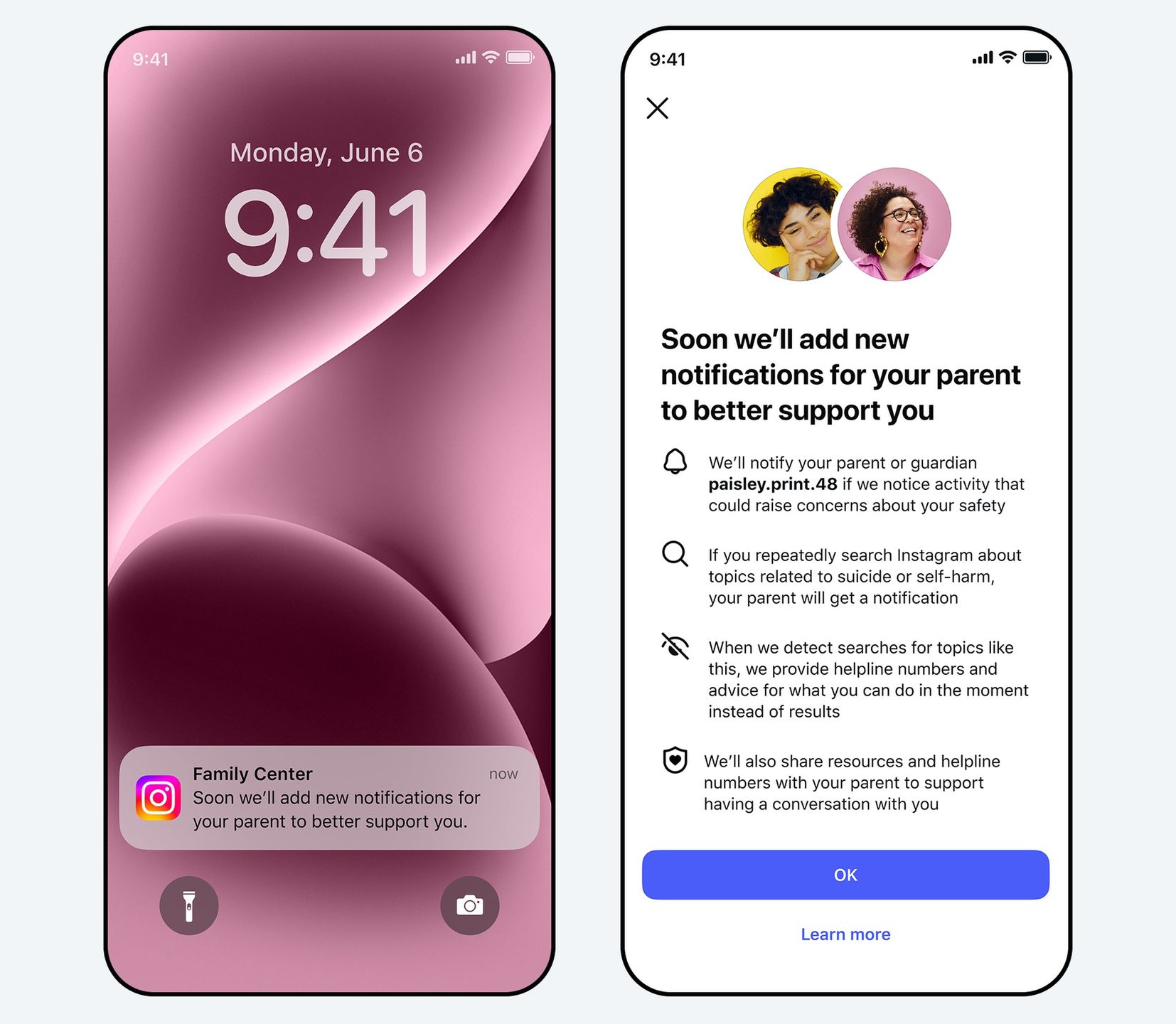 Nowe alerty dla rodziców, które wprowadza Instagram