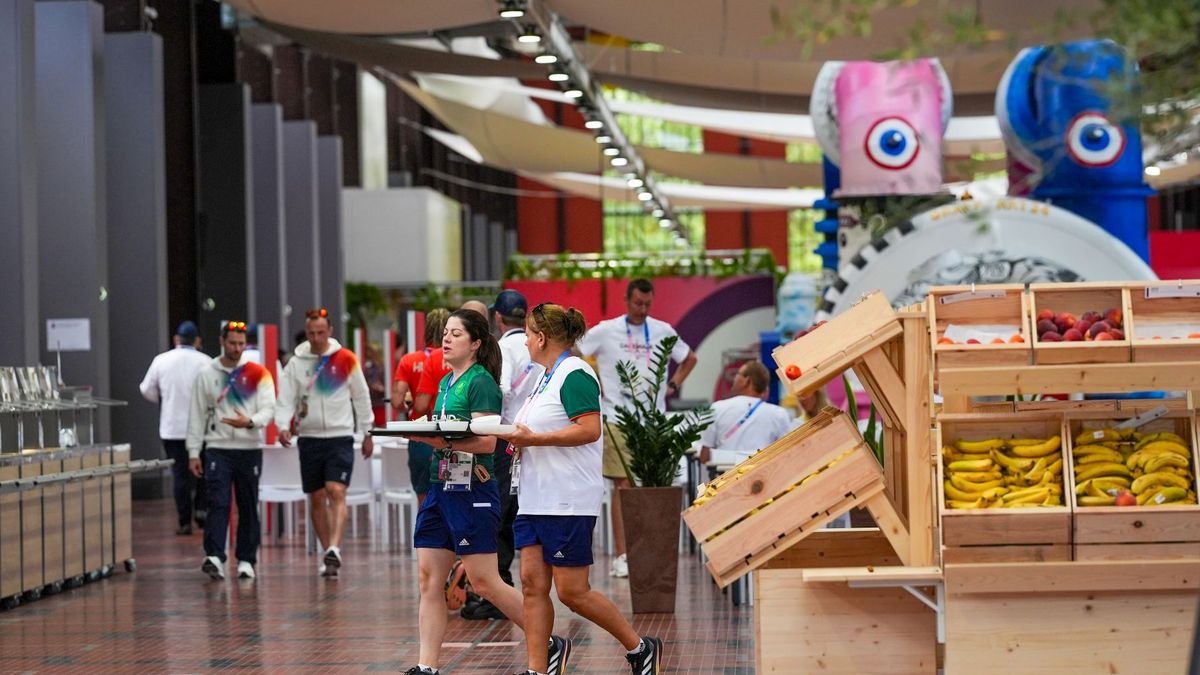 Getty Images / Zhao Wenyu / Na zdjęciu: olimpijska stołówka