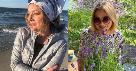 Melancholijna Małgorzata Ostrowska-Królikowska duma na Instagramie: "Niebo łączy się z falami, które szepczą językiem ukojenia"