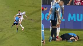 Brutalny faul Argentyńczyka. Rywal padł jak rażony piorunem [WIDEO]