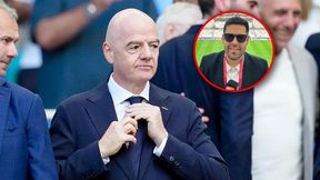 "Złodziej". Uderzył w sędziego i w Infantino. FIFA ukarała dziennikarza