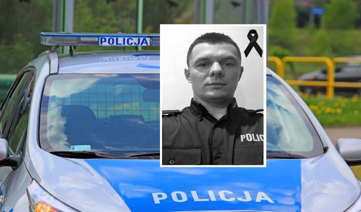 Nie żyje młody policjant. Osierocił dwójkę dzieci