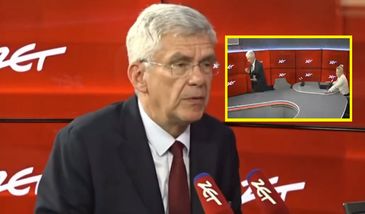 Nagle wstał. Karczewski nie wytrzymał i wyszedł ze studia