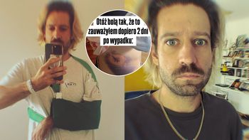 Polski komik miał dramatyczny wypadek. Jeden błąd mógł kosztować go życie