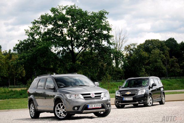 Fiat Freemont 4x2 2,0 Multijet 170 KM Urban & Chevrolet Orlando 2,0 D 163 KM LT+ - wspólny mianownik [test autokult.pl]