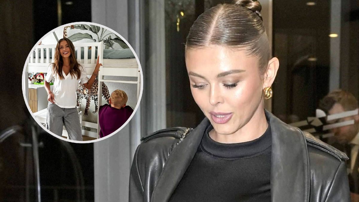 Joanna Opozda tłumacz się z pokoju syna