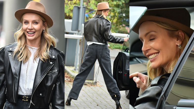 Agnieszka Woźniak-Starak przed "Dzień dobry TVN"