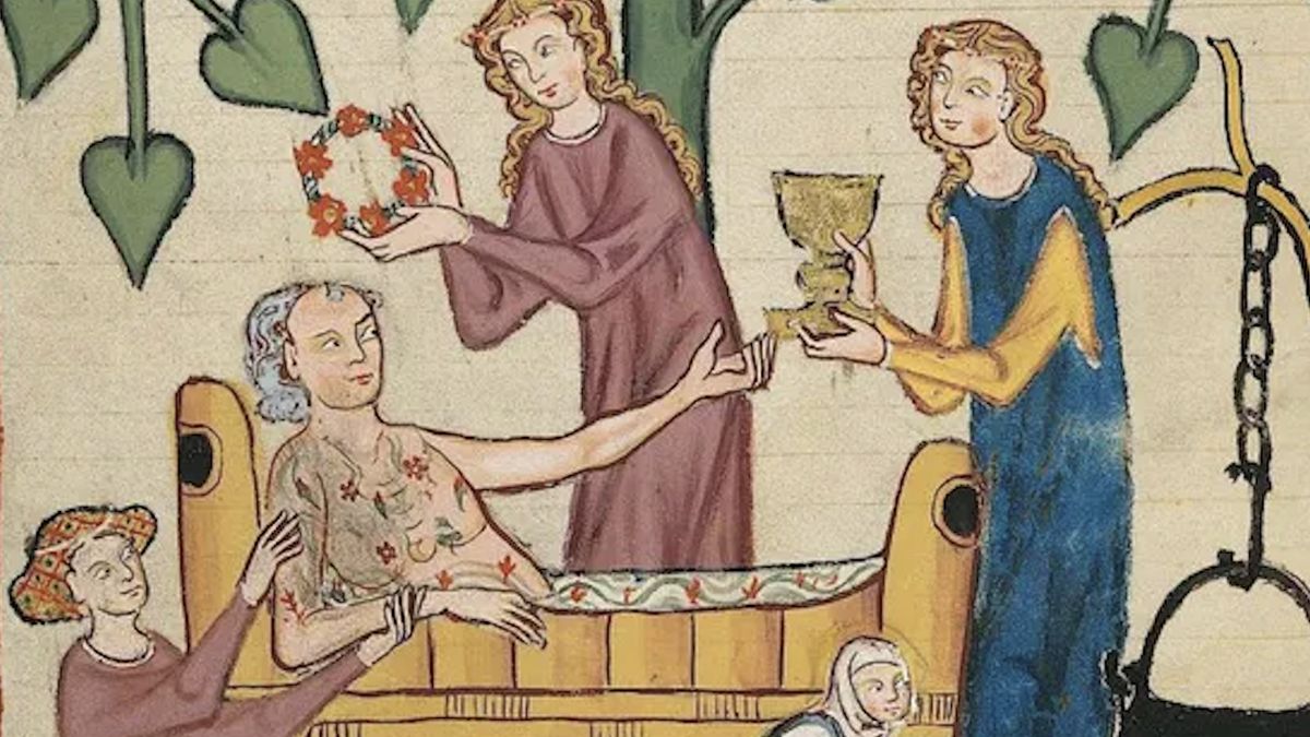Karta z "Codex Manesse" z XIV wieku