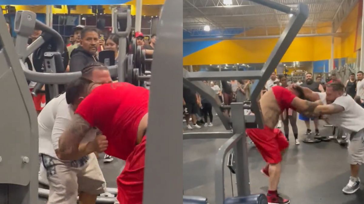 Byli na siłowni, a zachowywali się jak zawodnicy MMA