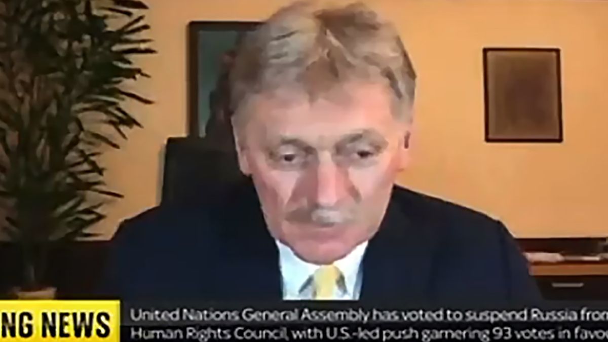 Dmitrij Pieskow stwierdził, że Rosja wycofała żołnierzy spod Kijowa w geście dobrej woli