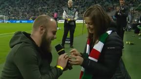 Kibicował im cały stadion! Oboje uklęknęli i padło magiczne słowo