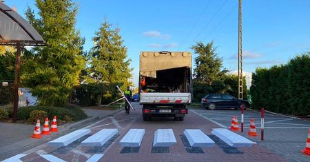 Przejścia dla pieszych 3D także w Polsce. Rozwiązanie testują już 3 miasta