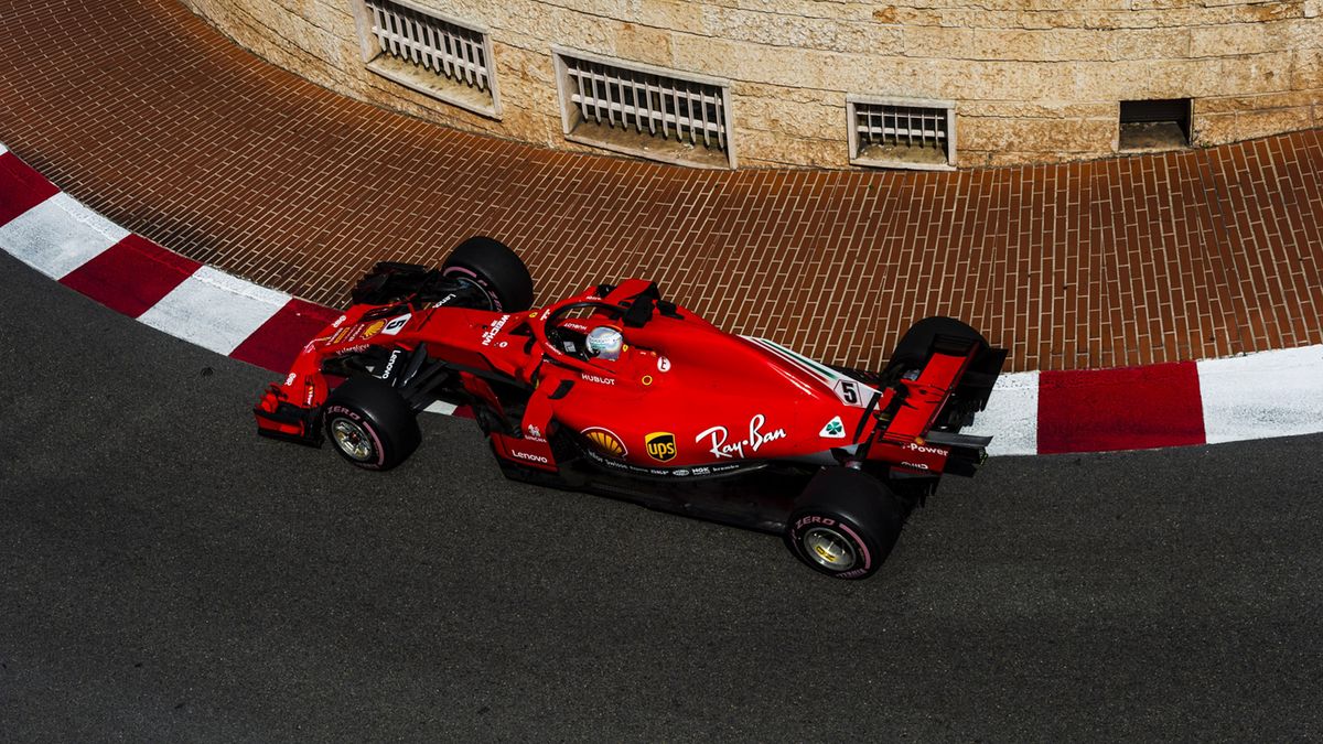 Materiały prasowe / Ferrari / Na zdjęciu: Sebastian Vettel za kierownicą SF71H