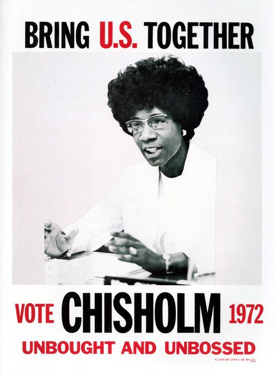 Shirley Chisholm-pierwsza kobieta i Afroamerykanka, która chciała zostać prezydentem USA