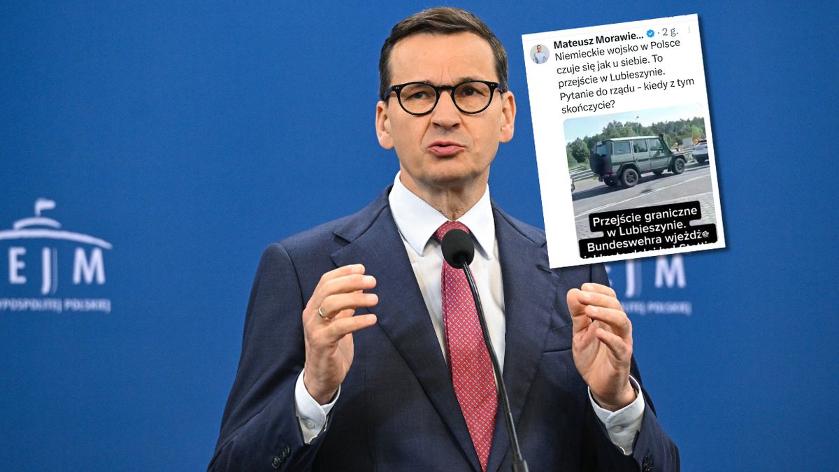 Mateusz Morawiecki już usunął swój wpis o niemieckim wojsku