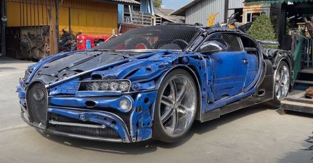 To nie kolejny projekt Lego, lecz chiron ze złomu. Jest wart małą fortunę