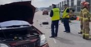 Fatalny wypadek na S12 nagrany. Tak się dzieje, gdy nie używasz lusterka