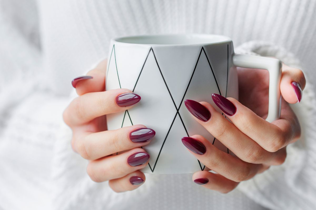 Burgundy nails: The chic winter manicure trend winning hearts online