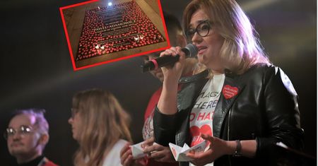 Finał WOŚP w Gdańsku. Na scenę weszła Magdalena Adamowicz