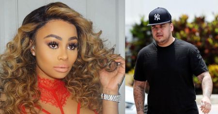 Blac Chyna przypomina o sobie czerwoną bielizną. Kusząca? (FOTO)