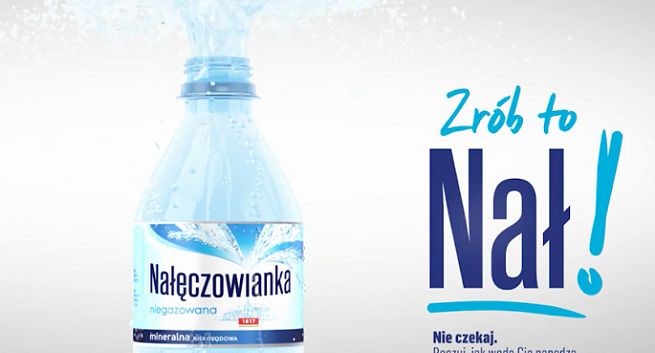 „Zrób to Nał!” w kampanii wody Nałęczowianka (wideo)