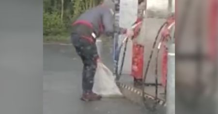 Tankowanie na zapas. Świadkowie przecierali oczy ze zdumienia