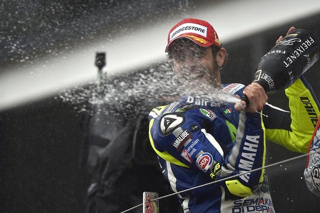 Valentino Rossi ma powody do zadowolenia