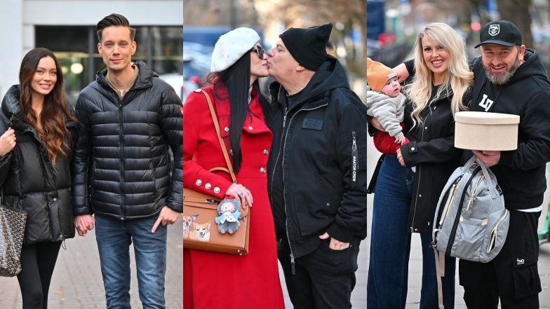 Gwiazdy przed studiem "Dzień Dobry TVN"