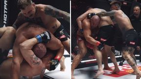 Jako pierwszy w Fame MMA wygrał walkę z dwoma rywalami. Zobacz, co tam się działo [WIDEO]