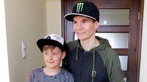 Patryk Dudek pierwszy raz spotkał się z takim osobistym fanem (wideo)