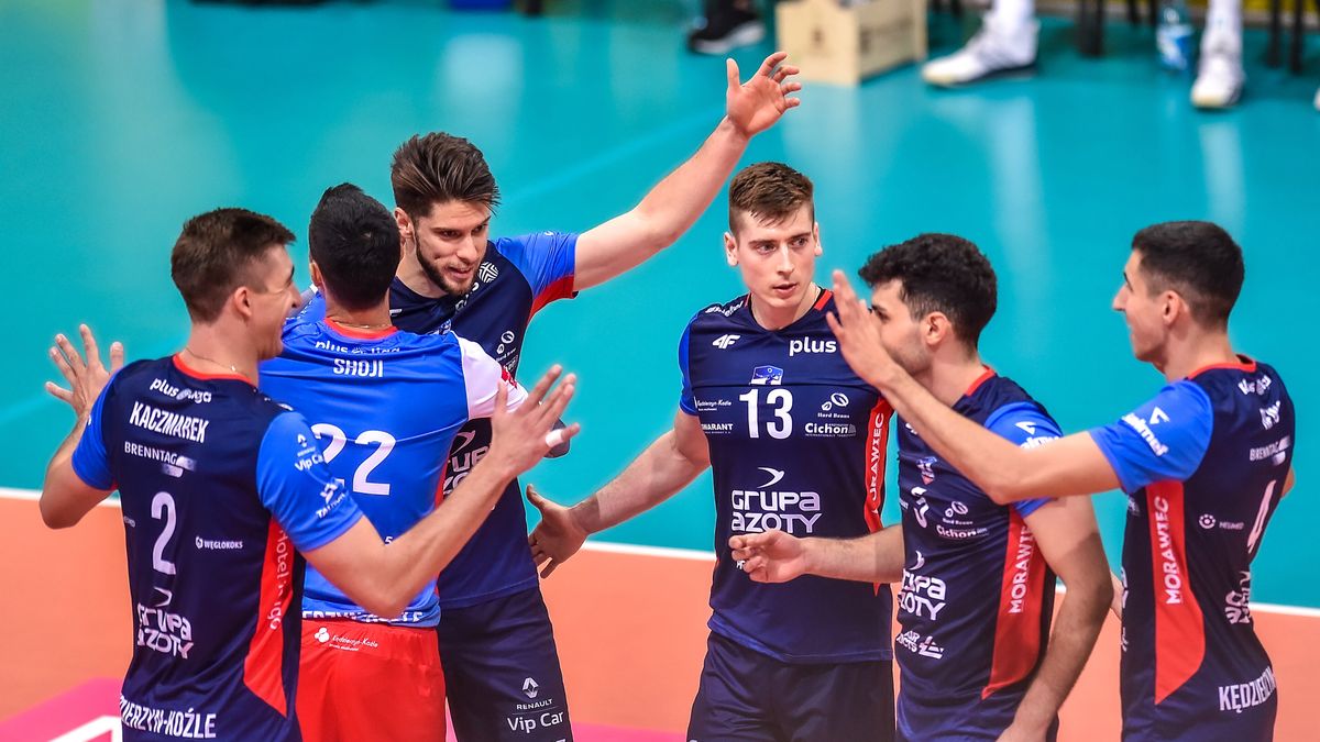 Newspix / Rafal Rusek / Na zdjęciu: siatkarze Grupy Azoty ZAKSY Kędzierzyn-Koźle