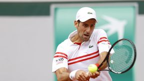 Roland Garros: Novak Djoković w ćwierćfinale. Serb zniszczył fizycznie włoskiego nastolatka