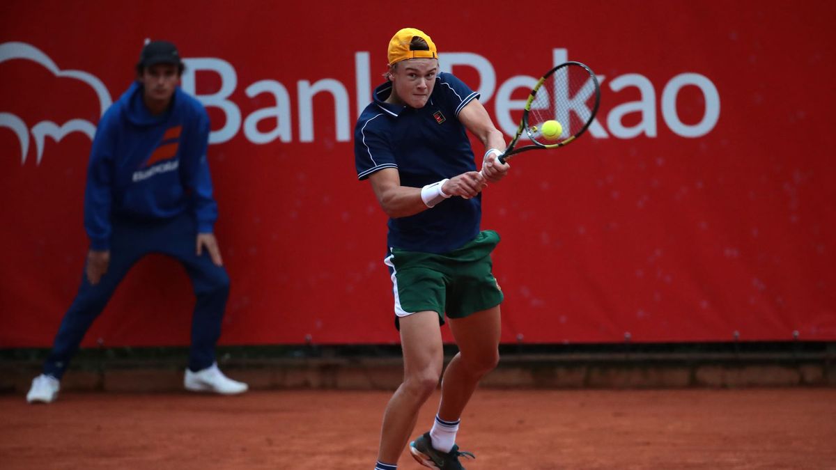 Materiały prasowe / Andrzej Szkocki / Pekao Szczecin Open / Na zdjęciu: Holger Vitus Nodskov Rune