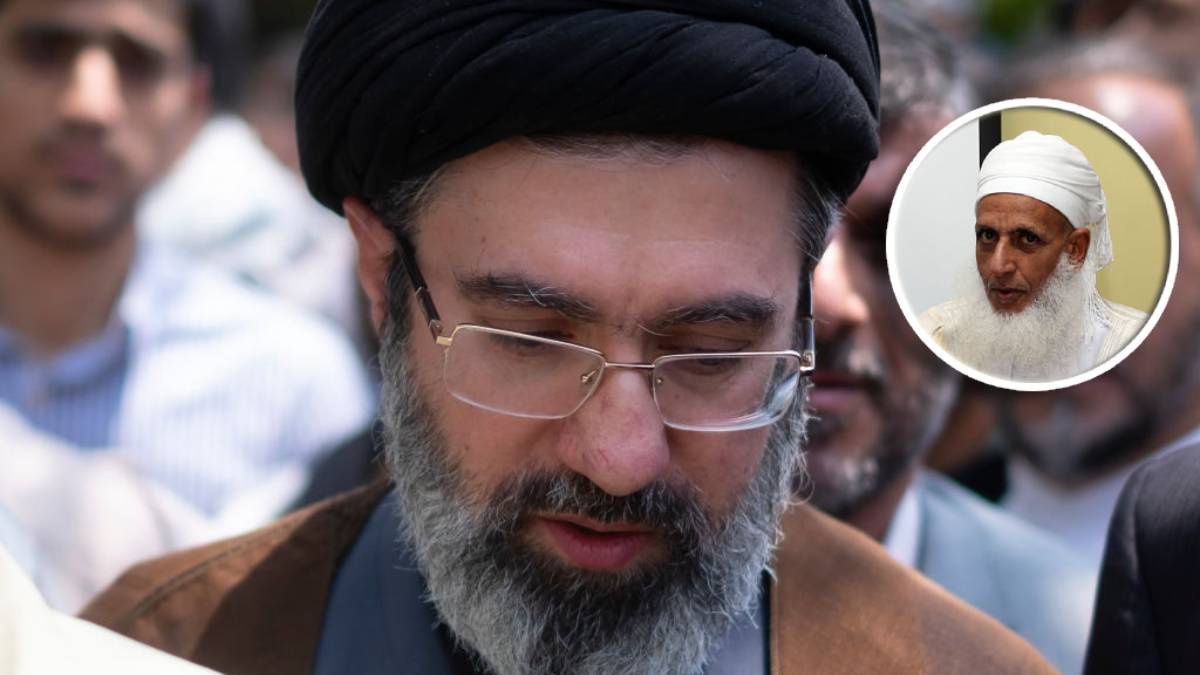 Mojtaba Khamenei, Son Of Irans Supreme Leader
May 31, 2019 file photo shows, Son of Irans Supreme Leader Ayatollah Ali Khamenei, Mojtaba Khamenei, attends a demonstration to mark Jerusalem day in Tehran. (Photo by Morteza Nikoubazl/NurPhoto via Getty Images)
NurPhoto
politic, supreme-leader, ayatollah-ali-khamenei, mojtaba-khamenei