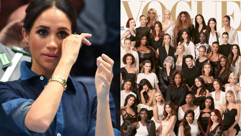 Meghan Markle została POMINIĘTA przez brytyjskiego "Vogue'a". Wcześniej przyjaźniła się z redaktorem naczelnym