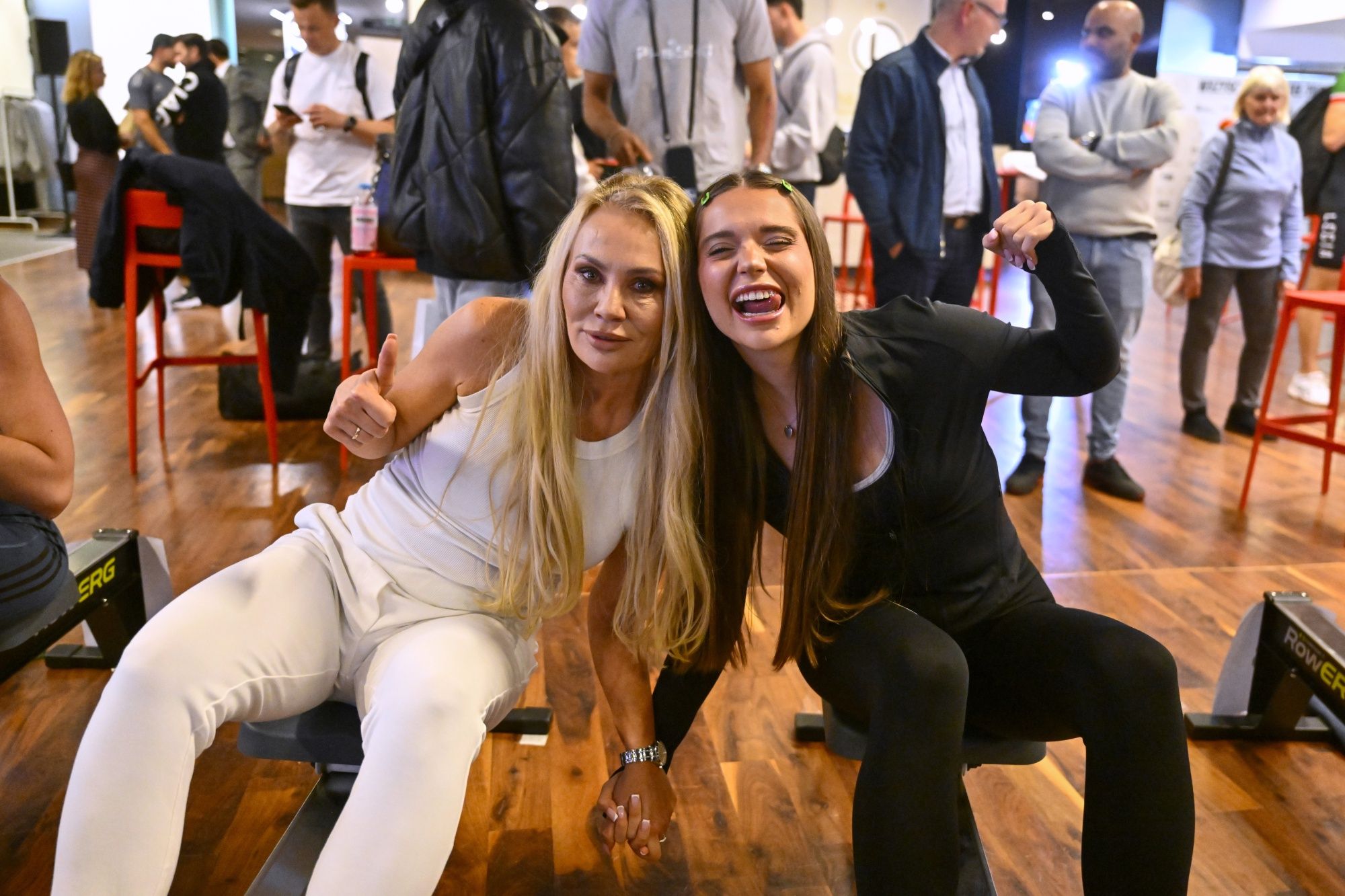 Monika Jarosińska i Nicol Pniewska