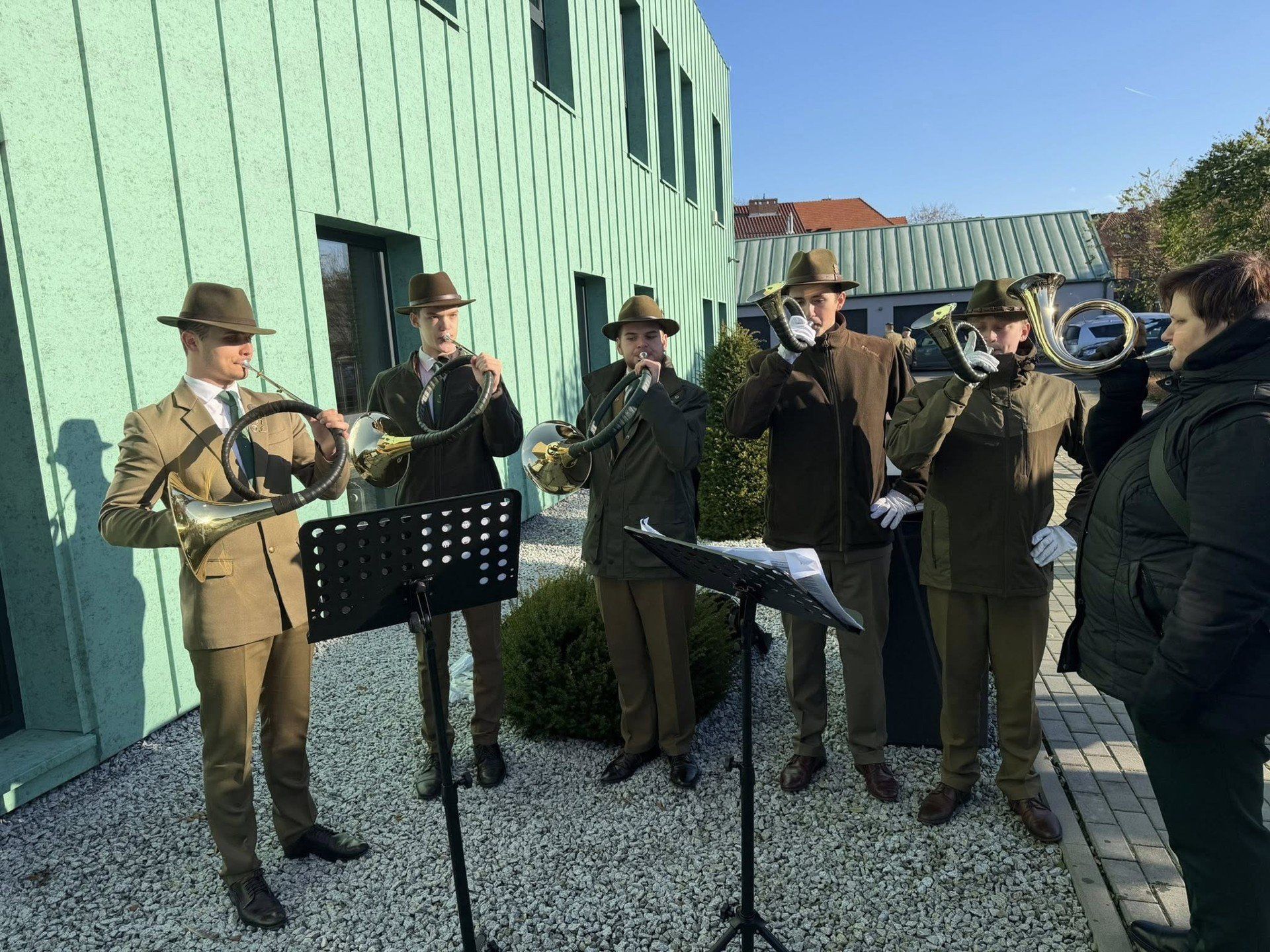 Nadanie sztandaru Nadleśnictwu Sulechów