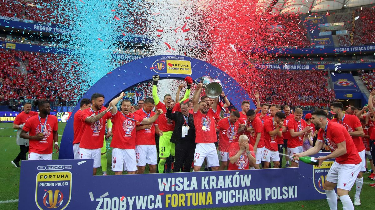 WP SportoweFakty / Mateusz Czarnecki / Na zdjęciu: piłkarze Wisły Kraków