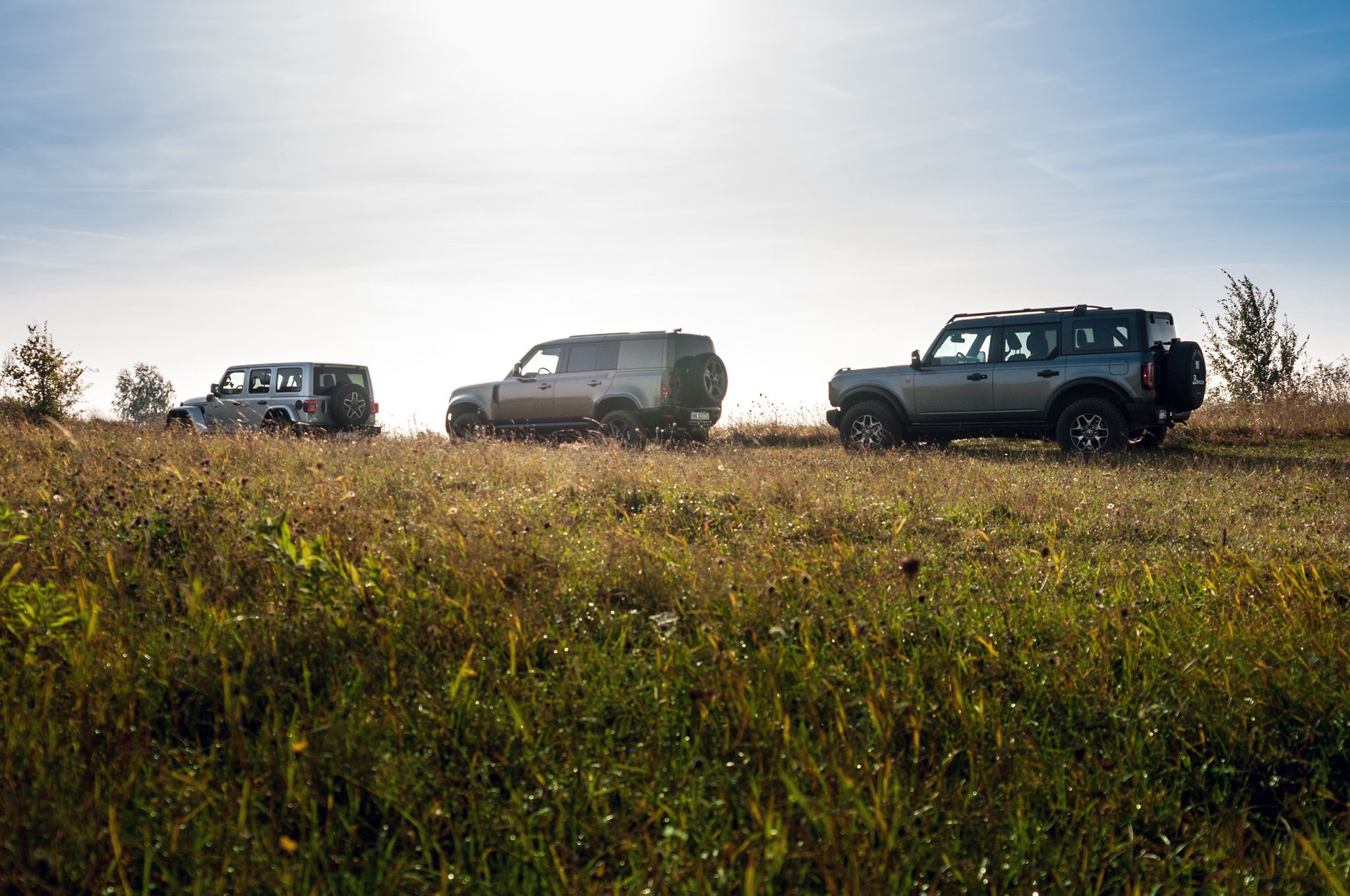 Defender, Bronco, Wrangler