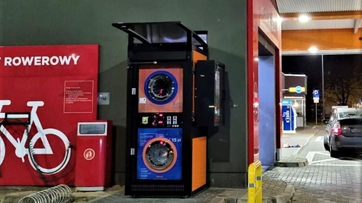 Pralkomaty pojawiły się na wybranych  stacjach paliwowych 