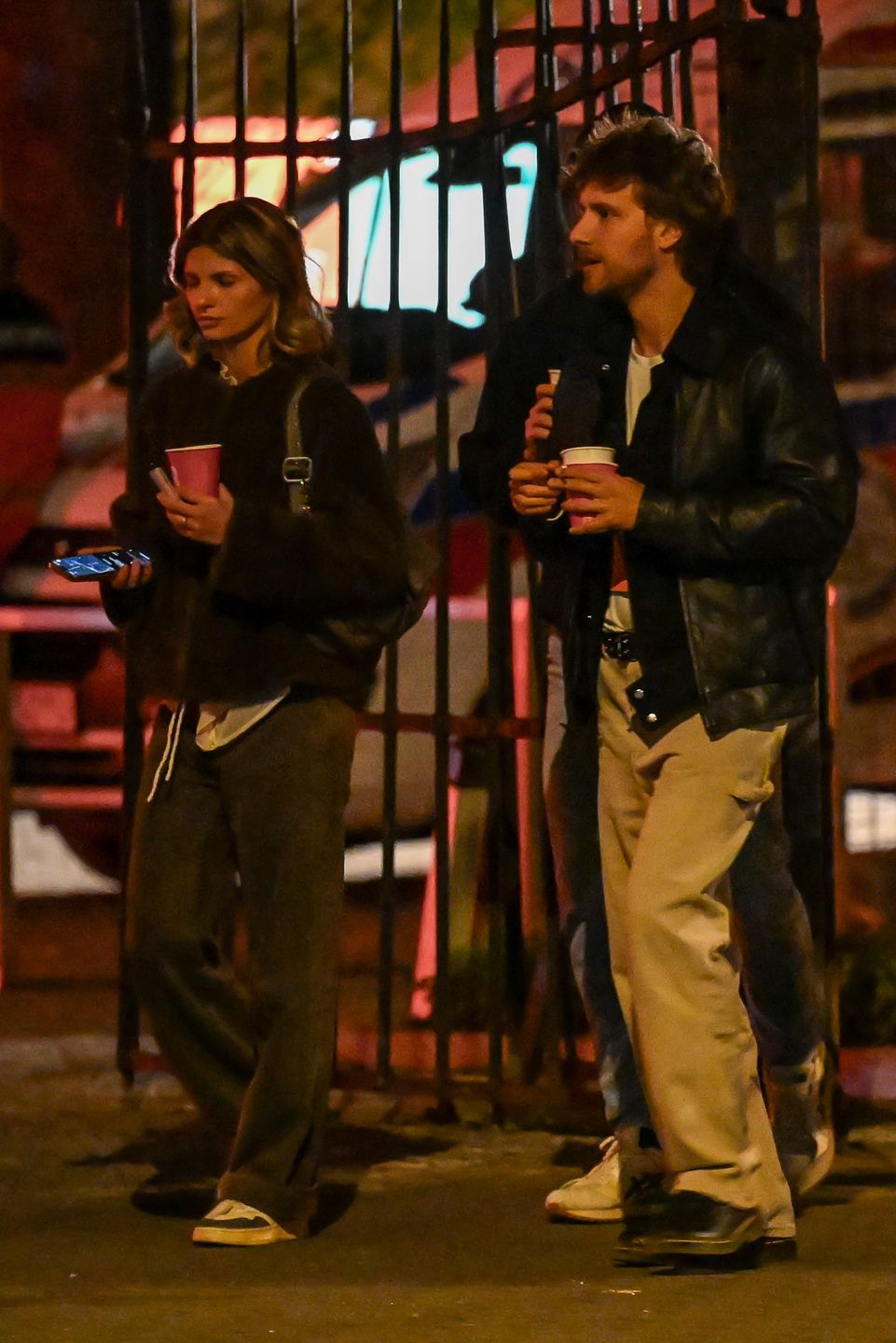 Maciej Musiał z ukochaną