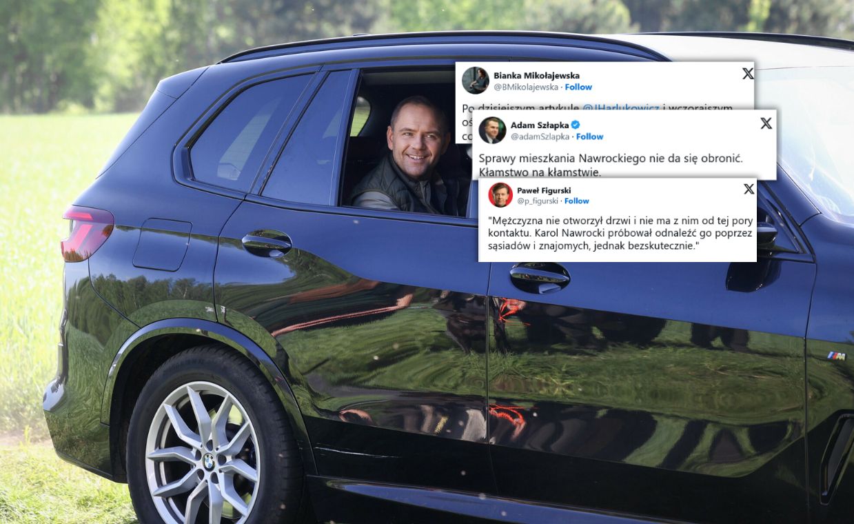 Pan Jerzy od mieszkania Nawrockiego odnaleziony. Lawina komentarzy