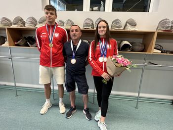 Sylwia Matuszak i Olaf Stasiak z sukcesami. Konińska szermierka na medal