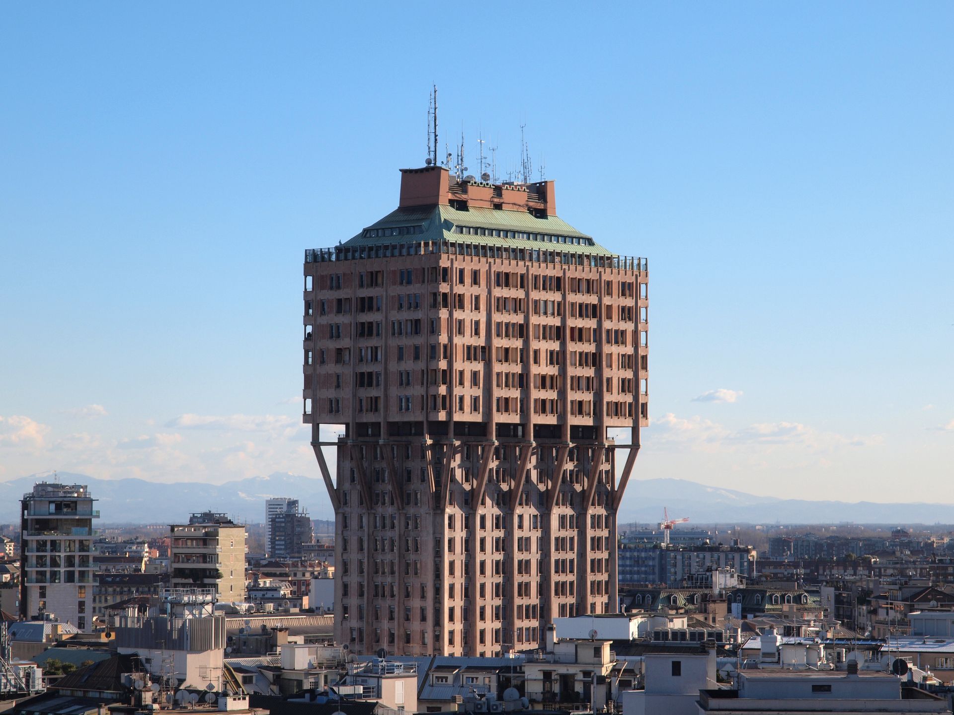 Torre Velasca w Mediolanie