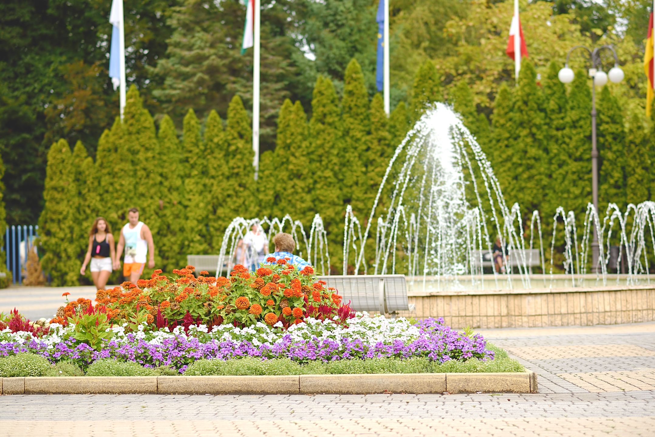 W Hajduszoboszlo nie brakuje parków i terenów zielonych