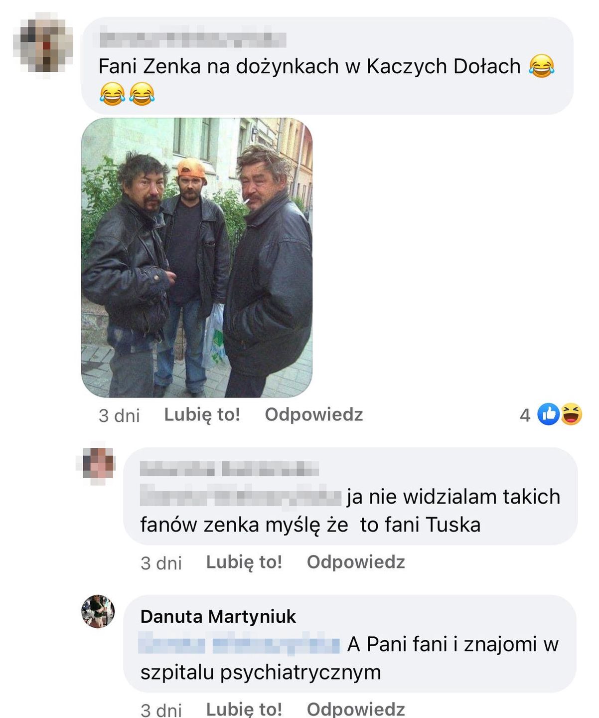 Danuta Martyniuk wdaje się w pyskówki z internautami