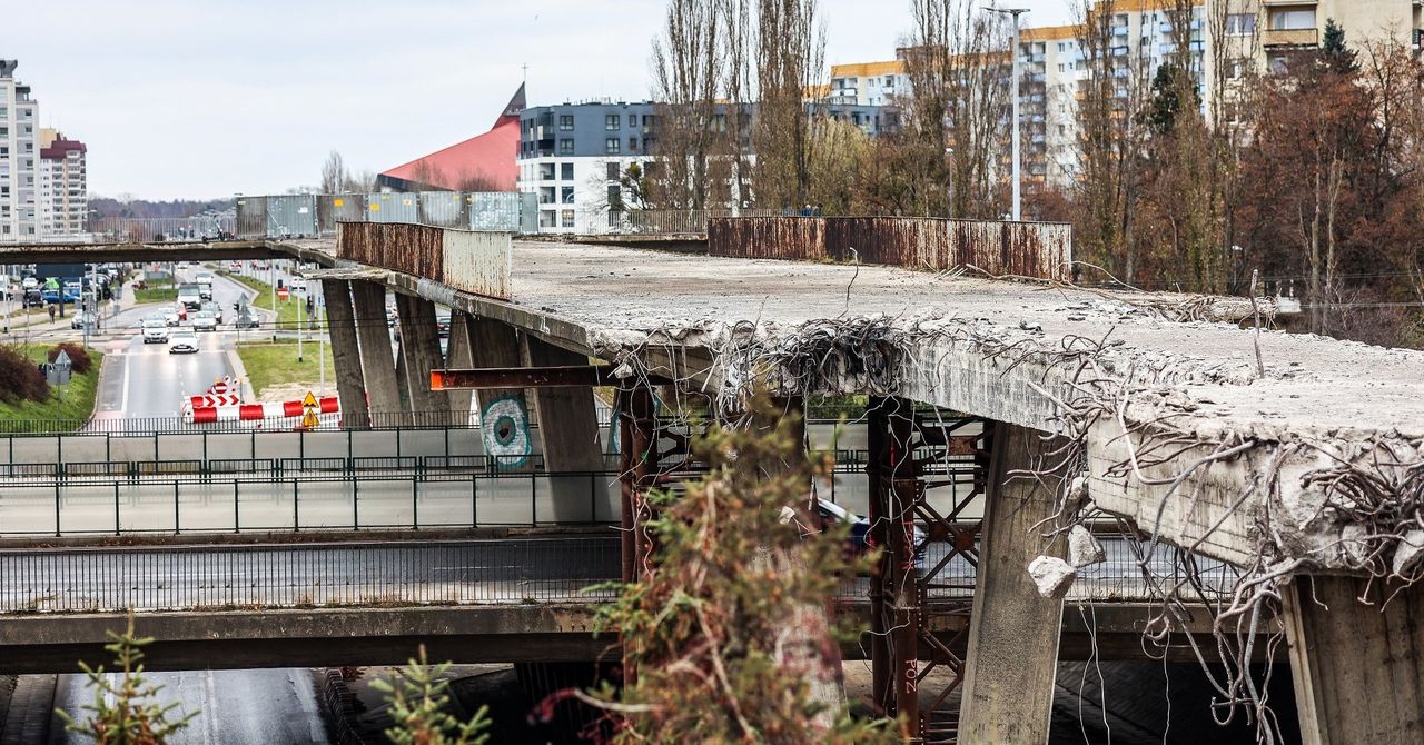 Gdańsk: Rozbiórka kładki na Zaspie. Roboty będą prowadzone w nocy