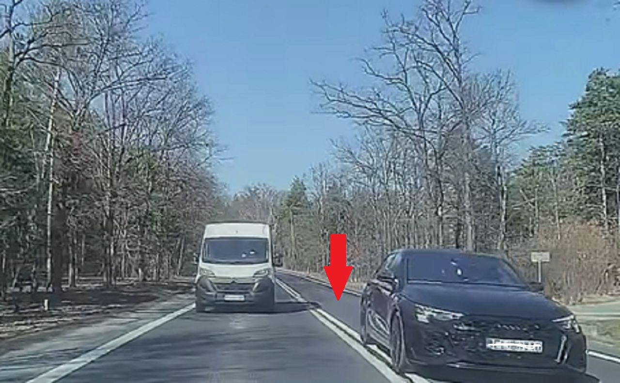 Wyprzedzał na podwójnej ciągłej. Tak się to skończyło