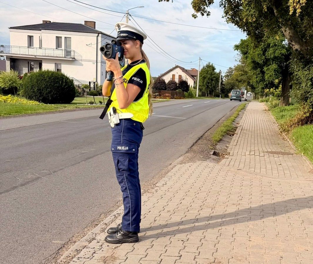 Kontrola policyjna w powiecie