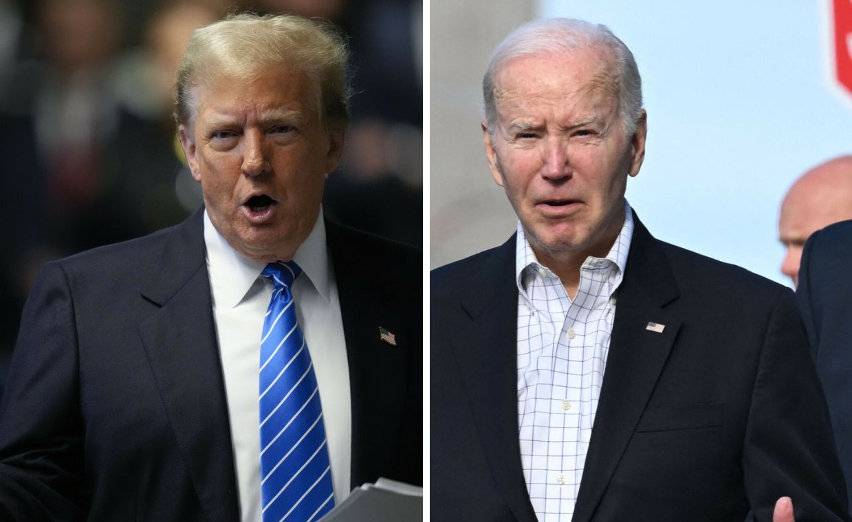 Nowy sondaż Trump vs Biden. Duża różnica w poparciu